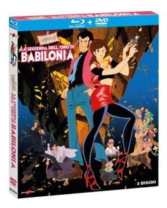 LUPIN III - LA LEGGENDA DELL'ORO DI BABILONIA - COMBO (BD + DVD) 1° VOLTA IN BD