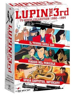 LUPIN III - TV MOVIE COLLECTION "1992 - 1994" - DVD (3 DVD)