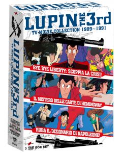 LUPIN III - TV MOVIE COLLECTION "1989 - 1991" - DVD (3 DVD)
