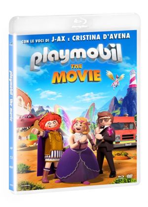 PLAYMOBIL - THE MOVIE COMBO (BD + DVD) + Booklet Gioca&Colora