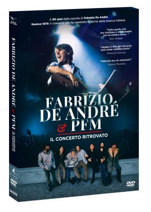 FABRIZIO DE ANDRÉ & PFM - IL CONCERTO RITROVATO - DVD