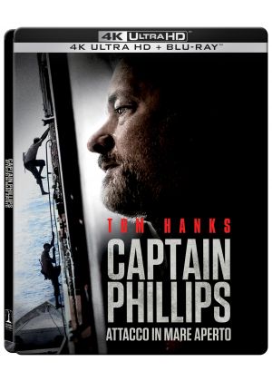 CAPTAIN PHILLIPS - ATTACCO IN MARE APERTO- 4K STEELBOOK (BD 4K + BD HD)
