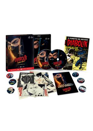 DIABOLIK - CHI SEI? - COMBO (BD + DVD) Special Ed. + Fumetto + Spille & Card - Esclusiva Film&More