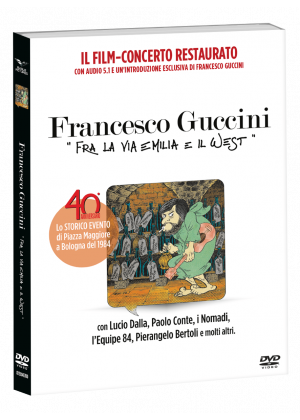 FRANCESCO GUCCINI - FRA LA VIA EMILIA E IL WEST - DVD