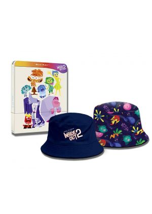  INSIDE OUT 2 - BD STEELBOOK + CAPPELLINO Esclusiva Film&More