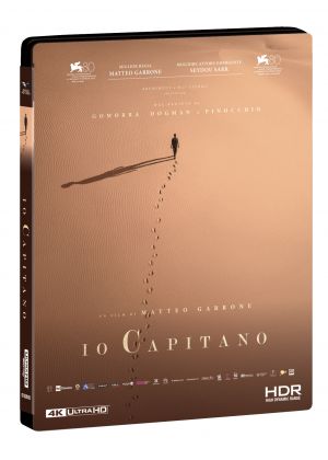 IO CAPITANO - 4K (BD 4K + BD HD) LTD Numerata Autografata da Matteo Garrone - Esclusiva Film&More