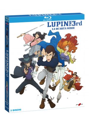 LUPIN III - LA QUARTA SERIE - BLU-RAY (3 BD)