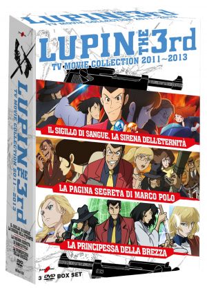 LUPIN III - TV MOVIE COLLECTION "2011 - 2013" - DVD (box 8)