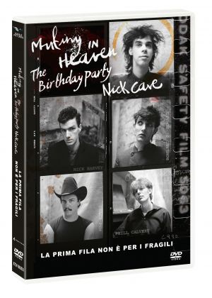 MUTINY IN HEAVEN - THE BIRTHDAY PARTY- NICK CAVE - LA PRIMA FILA NON E' PER I FRAGILI - DVD