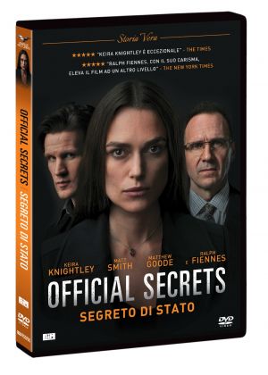 OFFICIAL SECRETS - SEGRETO DI STATO - DVD