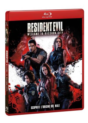 RESIDENT EVIL: WELCOME TO RACCOON CITY - BLU-RAY