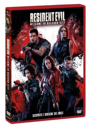 RESIDENT EVIL: WELCOME TO RACCOON CITY - DVD