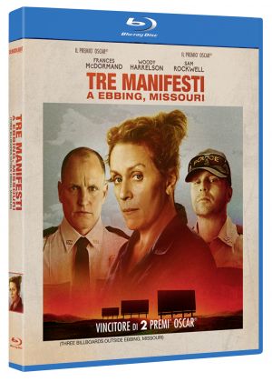 TRE MANIFESTI A EBBING MISSOURI - BD BLU RAY DISC - Collana Oscar